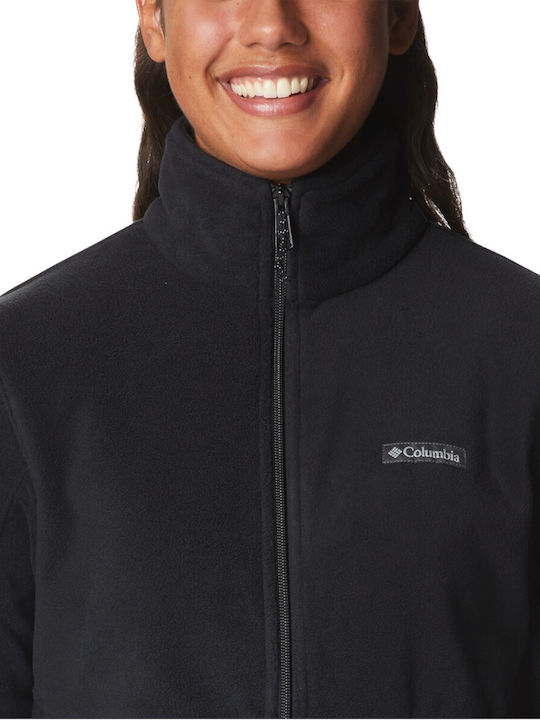 Basin Trail III Fleece Damen Jacke in Schwarz Farbe