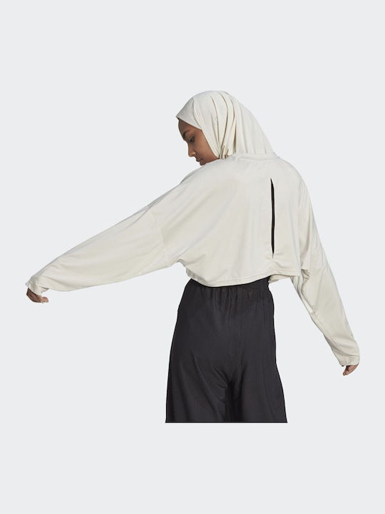 adidas Coverup Sweatshirt White