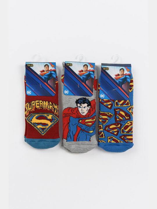 Disney Boys 3 Pack Non-Slip Ankle Socks Multicolour