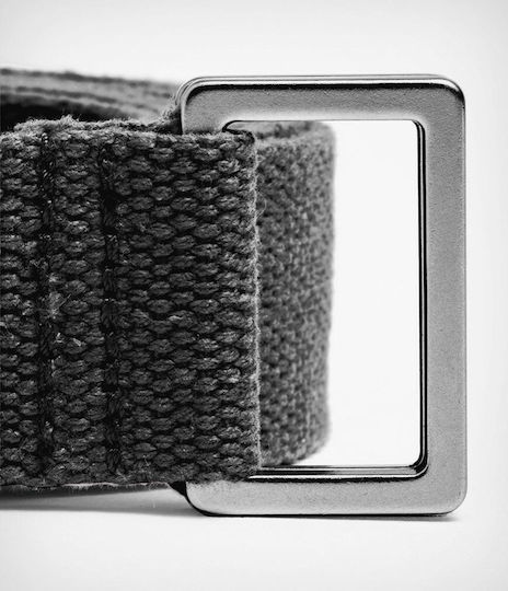 Manduka Unfold Thunder Yoga Belt 244cm x 3.2cm in Gray Color