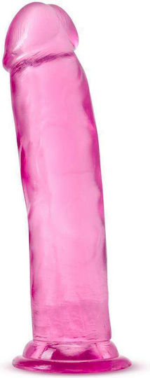 B Yours Plus Thrill N' Drill Dildo realist Cu ventuză Roz 24cm
