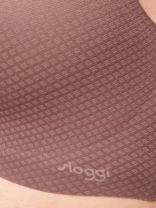 Sloggi Zero Feel Flow Women's Bralette Bra Brown
