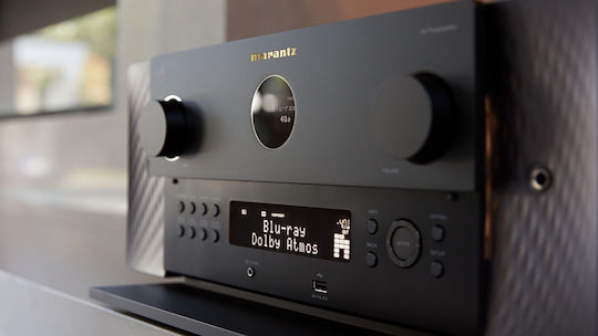 Marantz Cinema 50 Home Cinema Amplifier 4K/8K 9 Channels 110W/8Ω 150W/6Ω with HDR and Dolby Atmos Black
