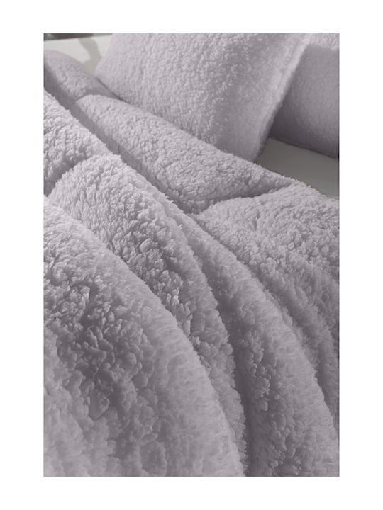 Guy Laroche Duvet Cover with Hollowfiber Filling Queen 220x240cm Mouton Melanze