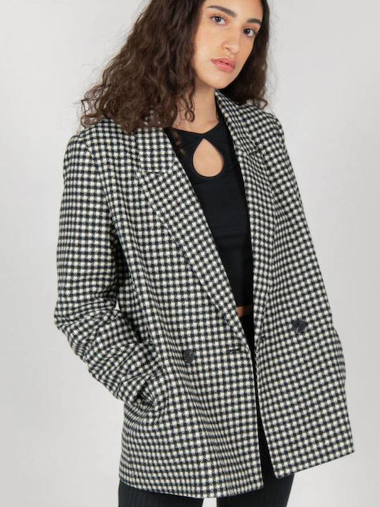 24 Colours Blazer pentru femei Sacou Negru