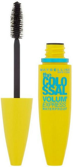 Maybelline The Colossal Volum Express Водоустойчив Маскара за Обем Glam Black 9.5мл
