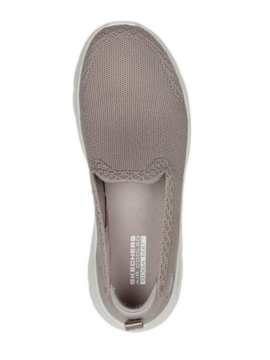 Go Walk Flex Γυναικεία Slip-On Γκρι