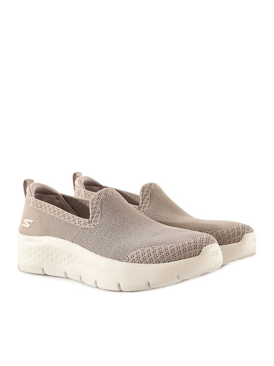 Go Walk Flex Γυναικεία Slip-On Γκρι