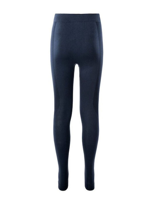 Kids Thermal Leggings Navy Blue