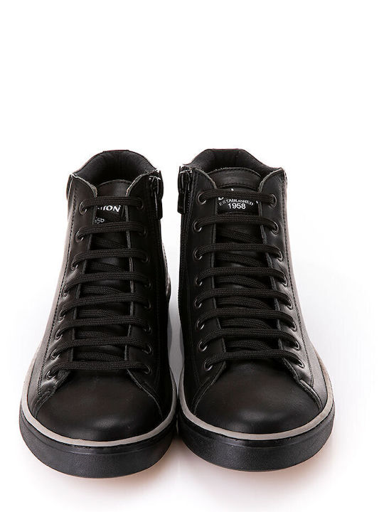 Piele Negru Ghete barbati Anatomic