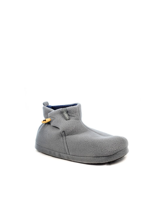 De Fonseca 30-44552 Heel Enclosed Men's Slipper Gray