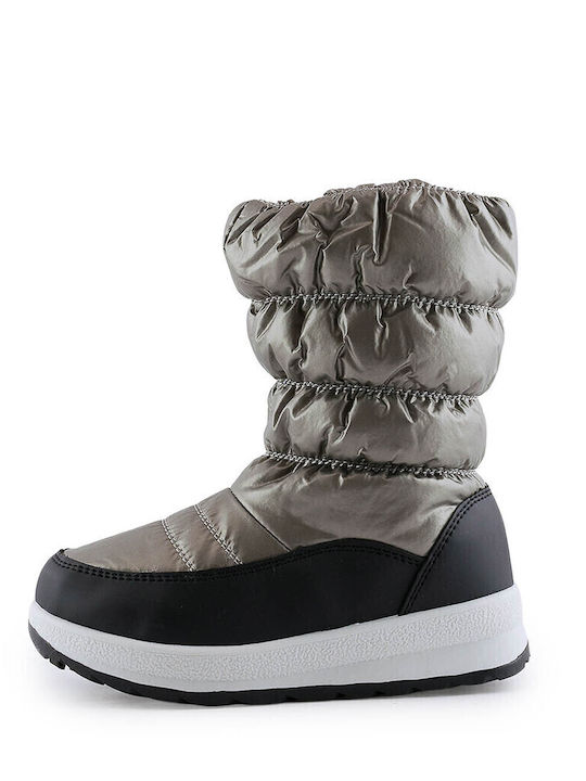 Kids Wellies Silver