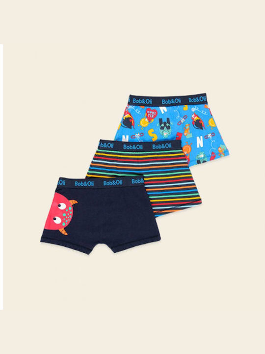 Boboli Kids Set with Boxers Blue 3pcs