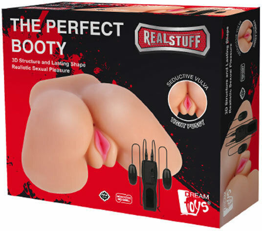 Dream Toys RealStuff The Perfect Booty Masturbator Butt / Vagina με Δόνηση