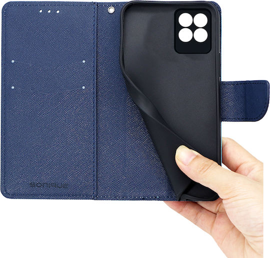 Sonique Trend Портмоне Изкуствена кожа Ciel / Dark Blue (Realme 8i)