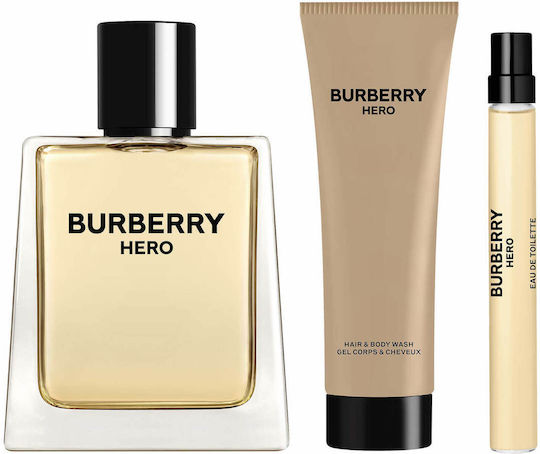 Burberry Hero Ανδρικό Σετ με Eau de Toilette 3τμχ