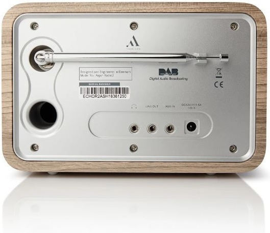 Argon Audio Radio 2 Επιτραπέζιο Ραδιόφωνο Ρεύματος DAB+ με Bluetooth Ash