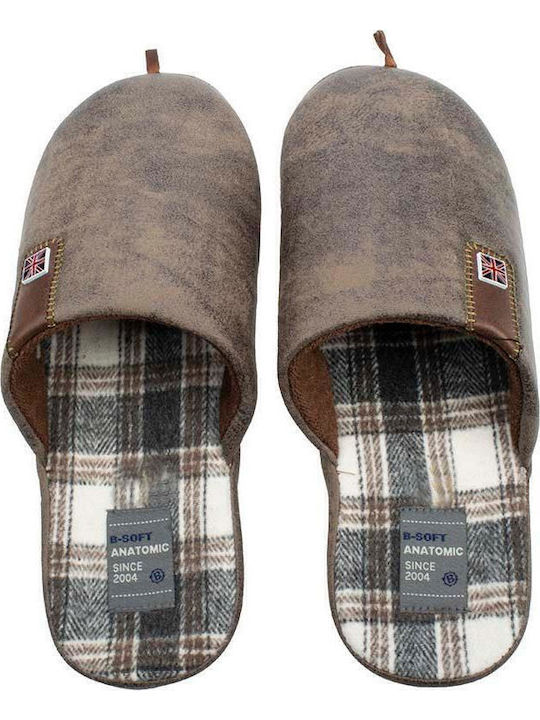 Men's Slipper Brown