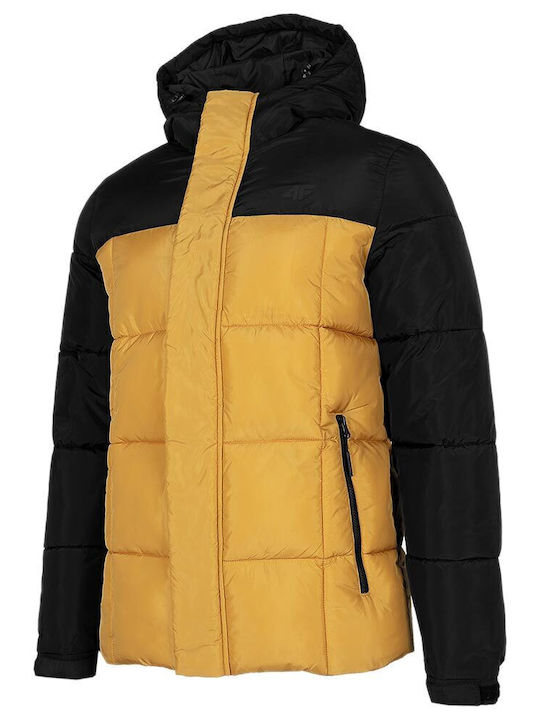 Winter Jacke Puffer Gelb