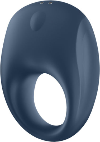 Satisfyer Strong One Δονούμενο Δαχτυλίδι Πέους Μπλε SCDBL06