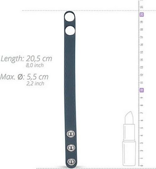 Boners Cock Strap Small / Medium Cock Ring Schwanz Silikon Gray