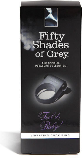 Fifty Shades of Grey Feel It Baby Vibe Пръстен Петел Черен