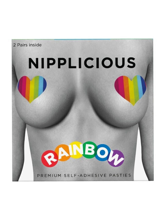 Spencer & Fleetwood Ltd Nipplicious Pasties Rainbow