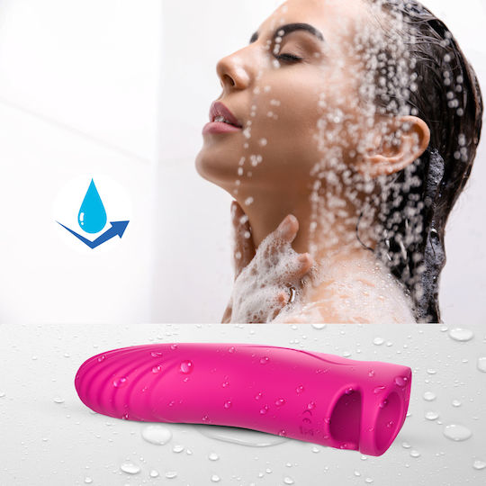 Boss Of Toys Aurora Vibrator Finger with Remote Control Finger Vibrator 11.8cm Pink