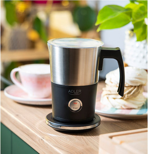 Adler Device for Hot & Cold Milk Froth with Non-Stick Coating 300ml
