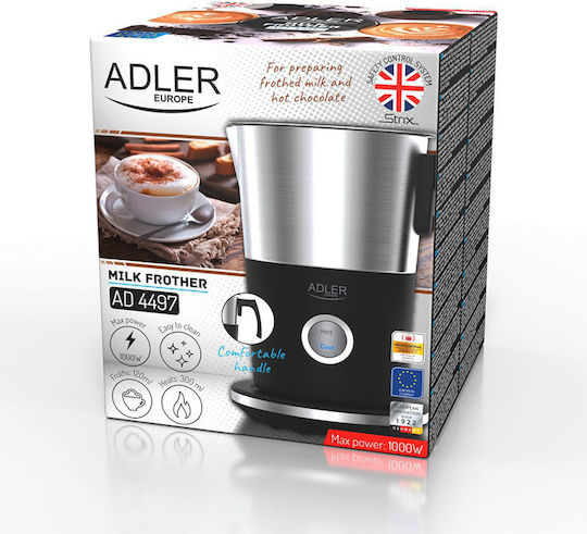 Adler Device for Hot & Cold Milk Froth with Non-Stick Coating 300ml