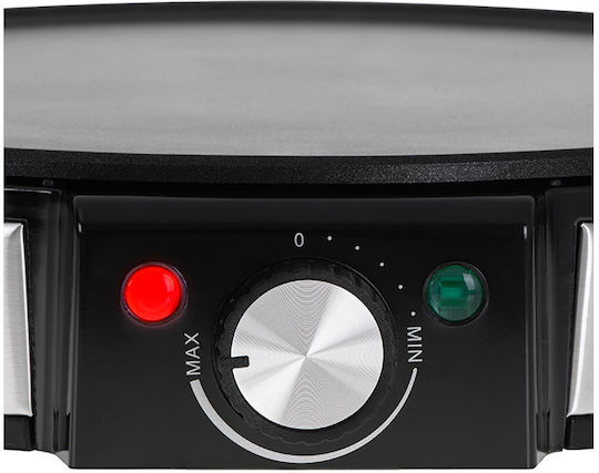 Adler Κρεπιέρα 30cm Μαύρη 1600W