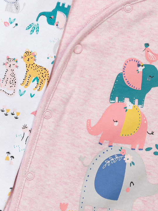 Minoti Set Babystrampler Langärmliges Mehrfarbig 2Stück