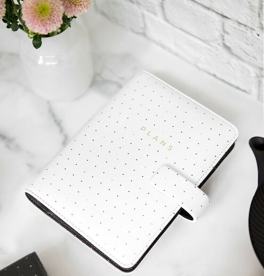 Filofax Moonlight Organizer Λευκό Δερμάτινο