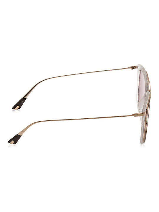 Police Sunglasses with Brown Acetate Frame and Brown Lenses SPL725M G79M