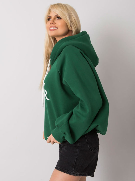 Ex Moda X Women's Hooded Sweatshirt Green