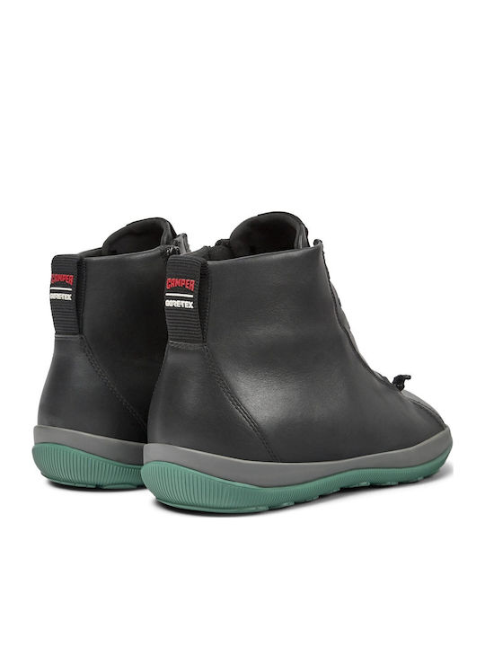 Leather Black Men's Boots
