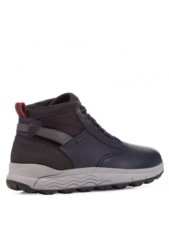 Spherica 4x4 B Abx Leder Marineblau Herrenstiefel