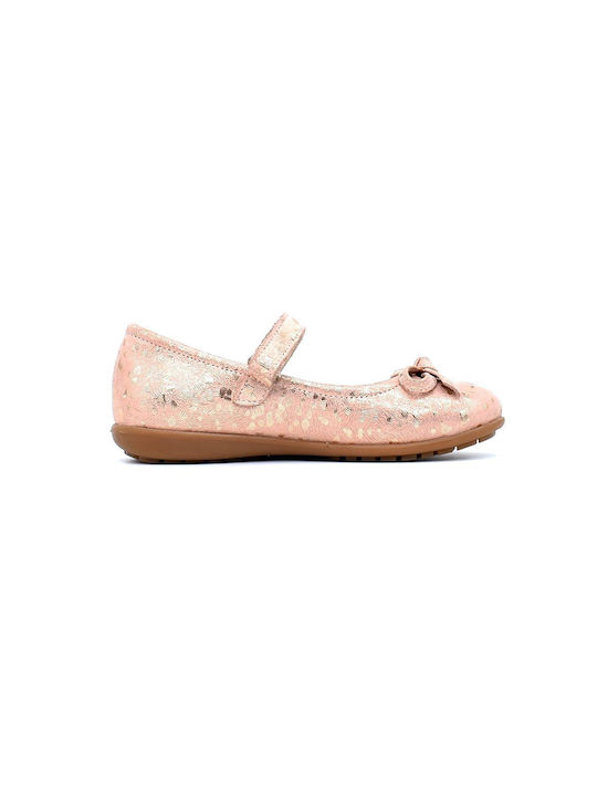 Bibelot Leather Children's Ballerinas 2021MZ Beige