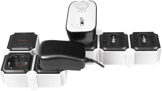 LogiLink Steckdosenleiste 5 Positionen mit Schalter und Kabel 1.5m
