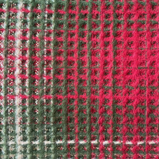 TnS Single Blanket 150x200cm Red / Green / Beige