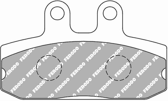 Ferodo Motorcycle Brake Pads for Honda Rebel 250