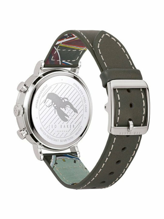 Ted Baker Marteni Watch Battery with Leather Strap Ted Baker Marteni Watch Battery with Leather Strap