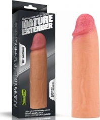 Lovetoy Revolutionary Silicone Nature Extender Flesh 16.5cm