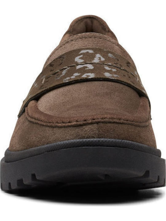 Calla Ease Дамски мокасини Dark Olive
