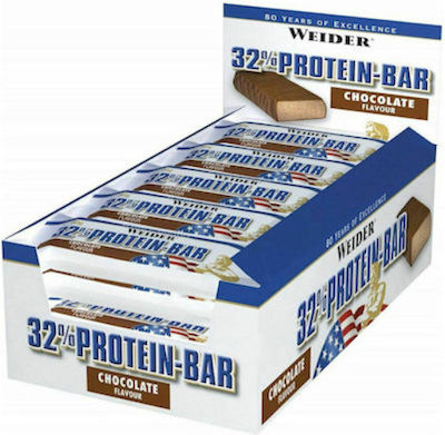 Weider Protein Batoane cu 32% Proteine și Aromă Ciocolată 24x60gr