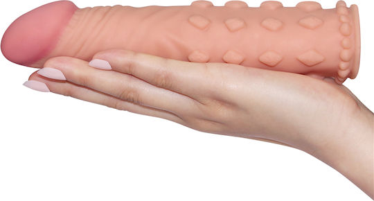 Lovetoy Pleasure X Tender Penis Sleeve Flesh 18cm