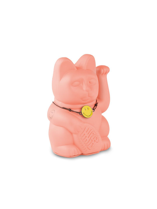 Donkey Διακοσμητική Γάτα από Πλαστικό Lucky Cat Smiley 8.5x10.5x15cm