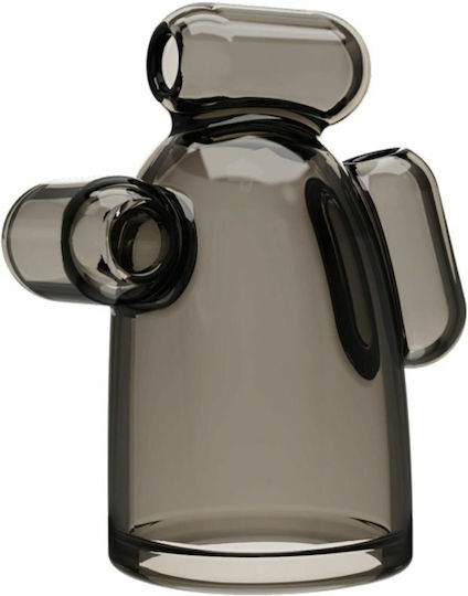 Baile Vibrating Crystal Cap I Προέκταση Πέους με Δόνηση Μαύρη
