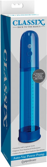 Pipedream Auto-Vac Power Pump Τρόμπα Πέους Μαύρη