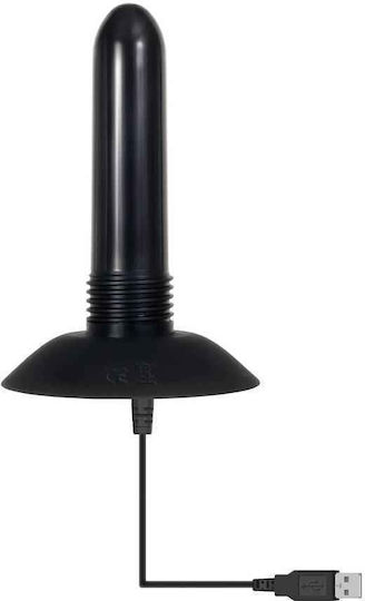Evolved Novelties Heavenly Harness με Dildo 8.4cm και Δόνηση σε Μαύρο Χρώμα